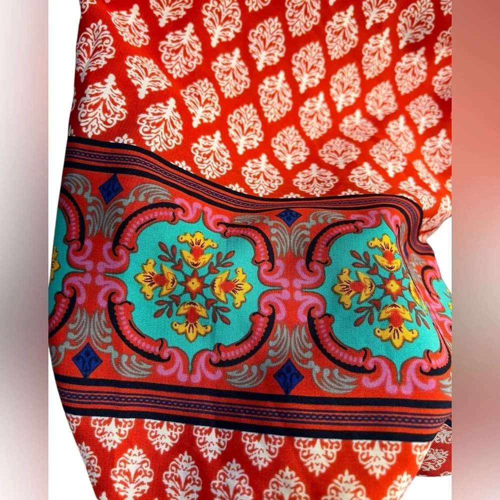Love tree happens bohemian pants red with design size medium